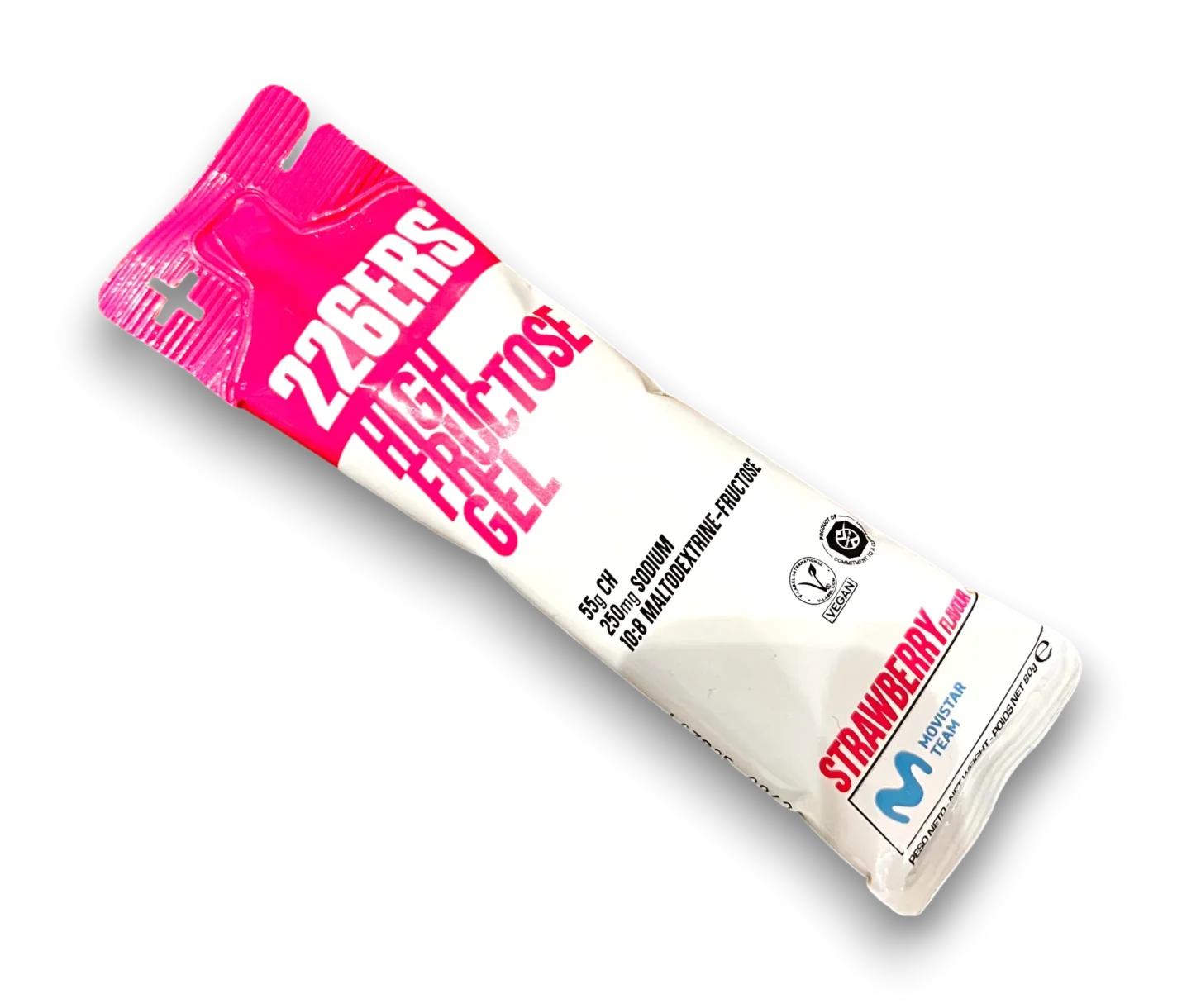 226ERS High Fructose Gel Strawberry 80 g gel énergétique