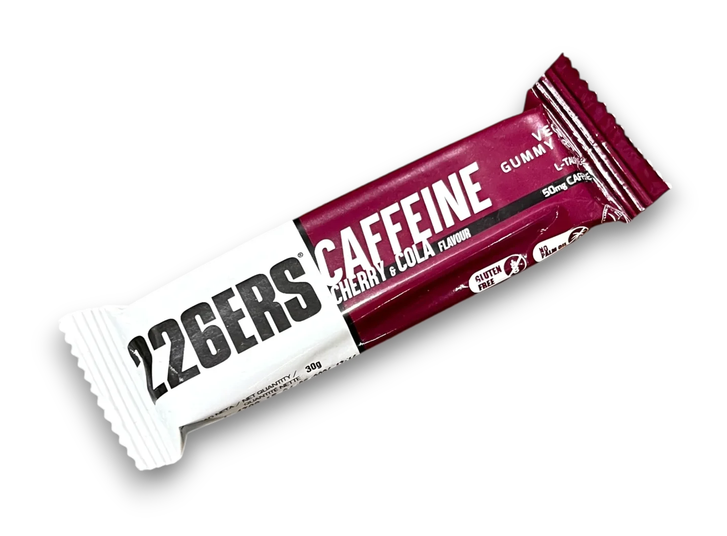 226ERS Caffeine Gummy Cherry & Cola barre énergétique caféine goût cerise cola