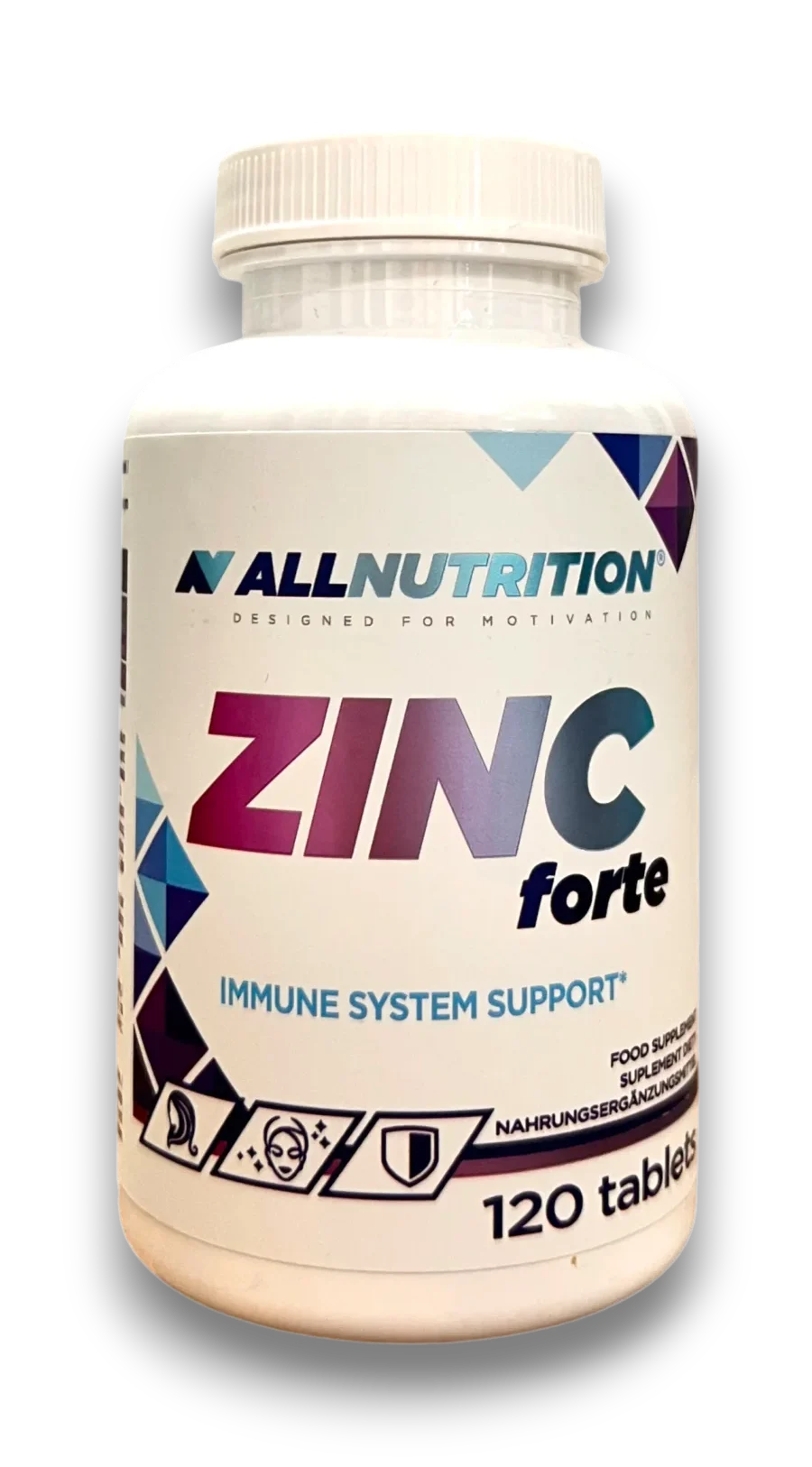 AllNutrition Zinc Forte 120 comprimés complément alimentaire zinc soutien système immunitaire