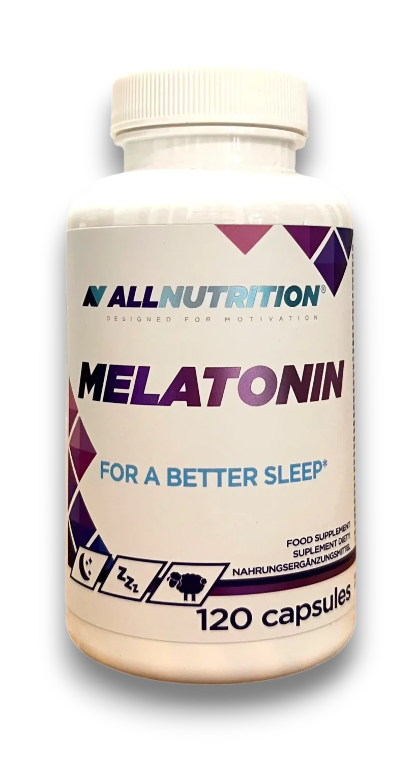 AllNutrition Melatonin 120 gélules complément alimentaire sommeil récupération aide à l’endormissement