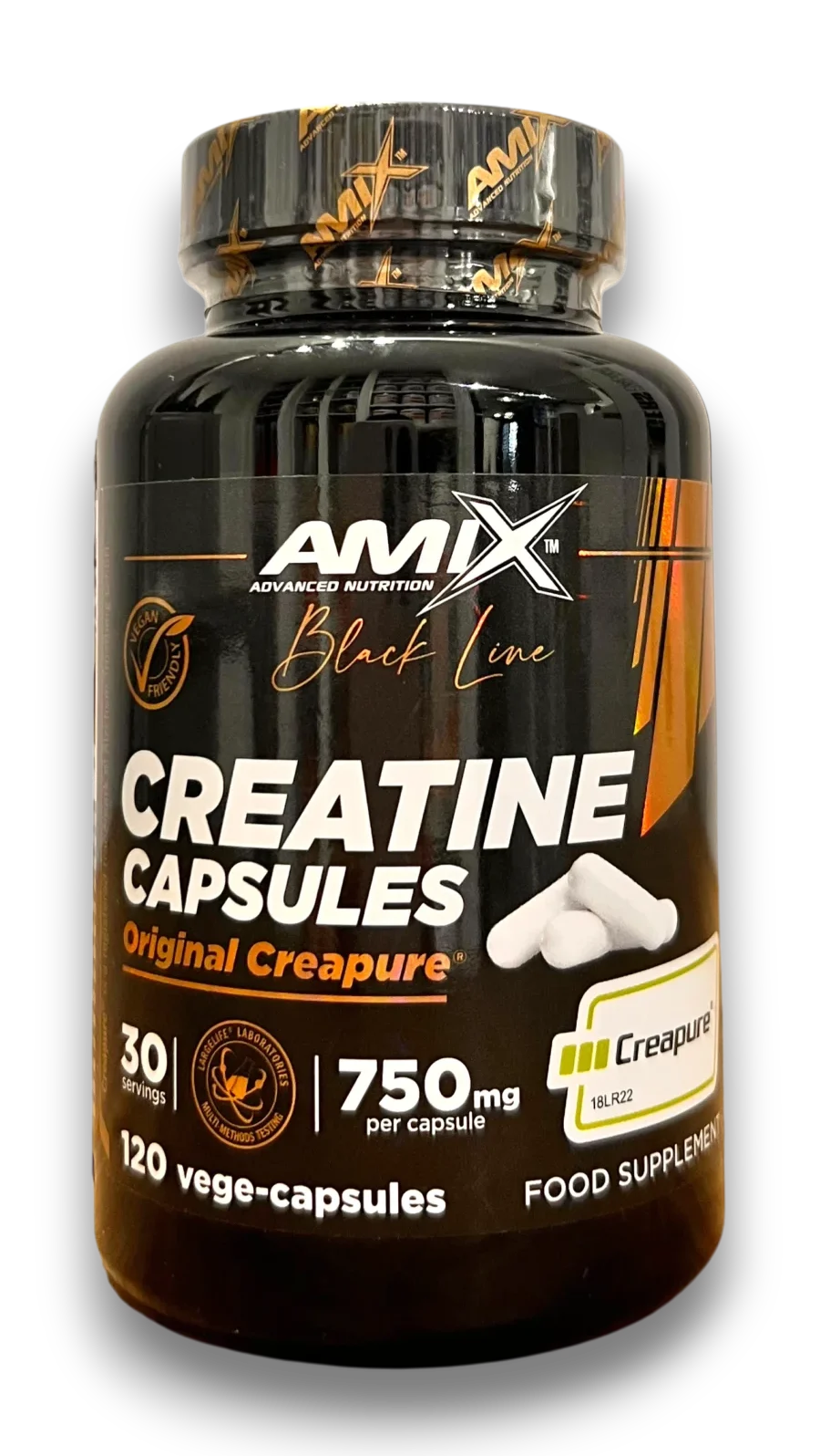 Amix Black Line Creatine Capsules Original Creapure