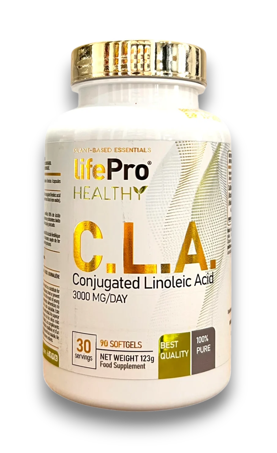 LifePro Healthy CLA Acide Linoléique Conjugué 3000 mg par jour 90 softgels complément alimentaire