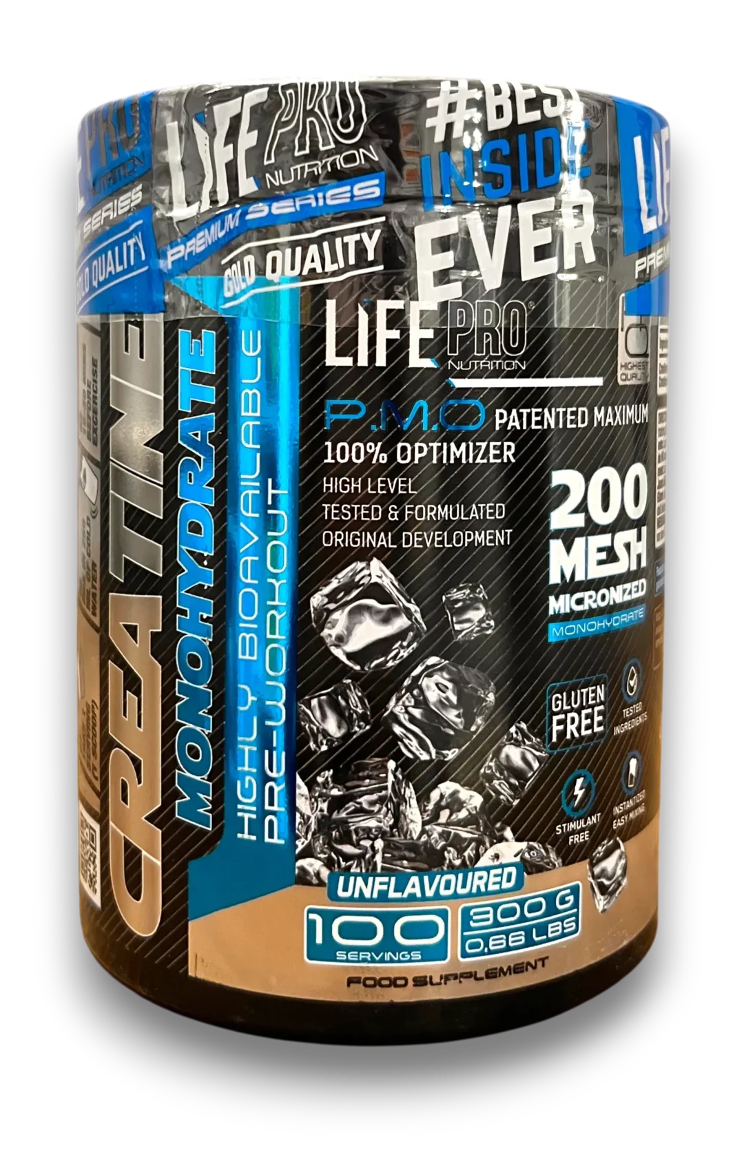 Crea Time Monohydrate 200 Mesh (Unflavoured) – Life Pro Nutrition