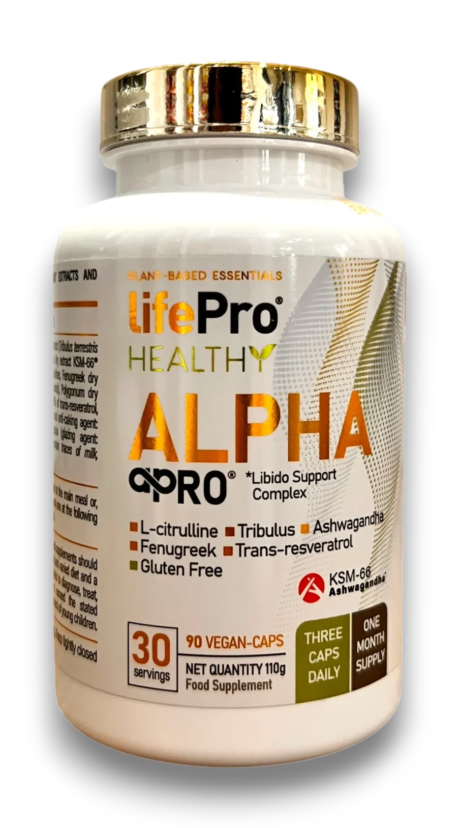 LifePro Healthy Alpha Pro Libido Support Complex complément alimentaire 90 gélules