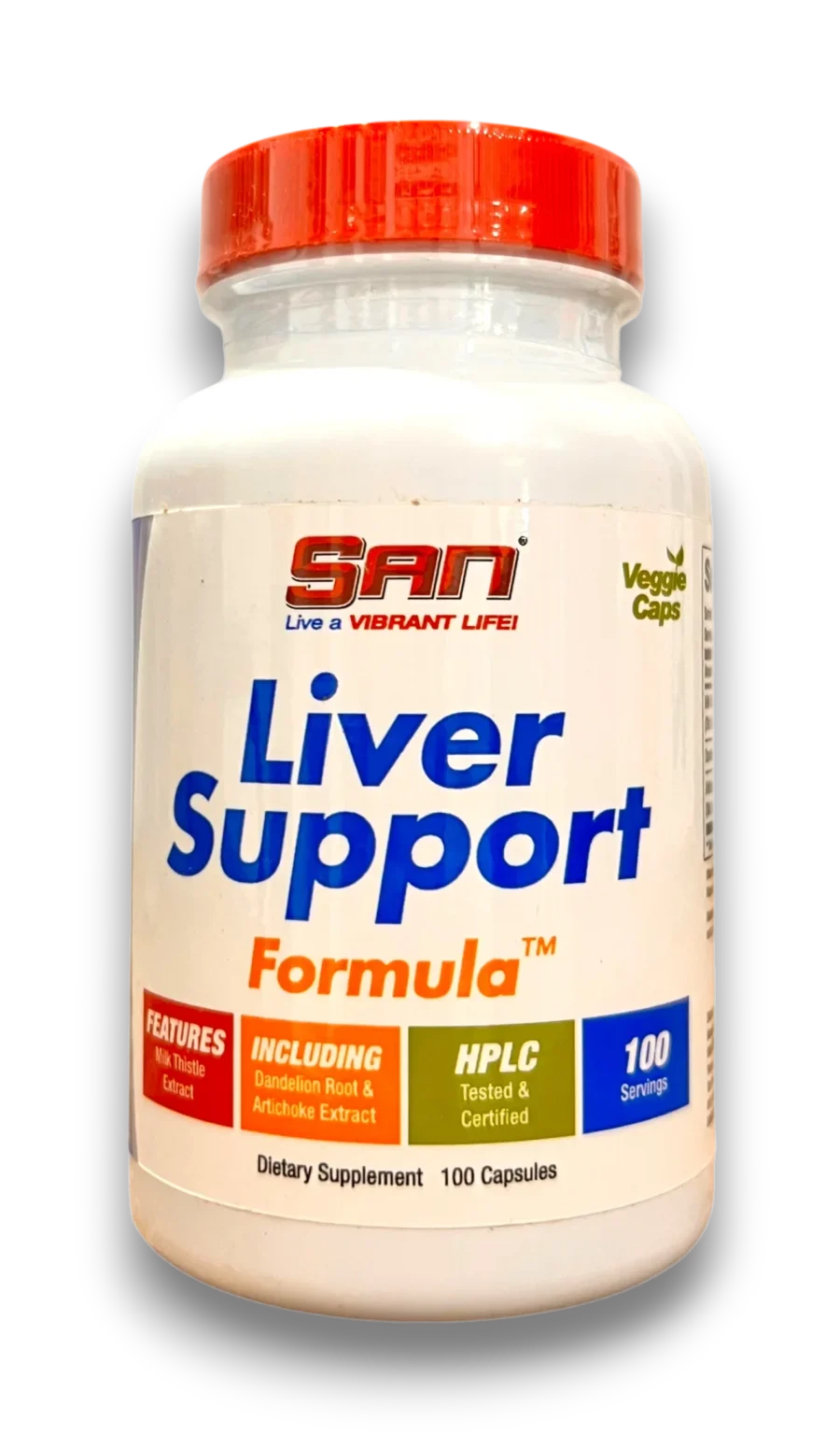 Liver Support formula San Nutrition en gélules pour la santé du foie