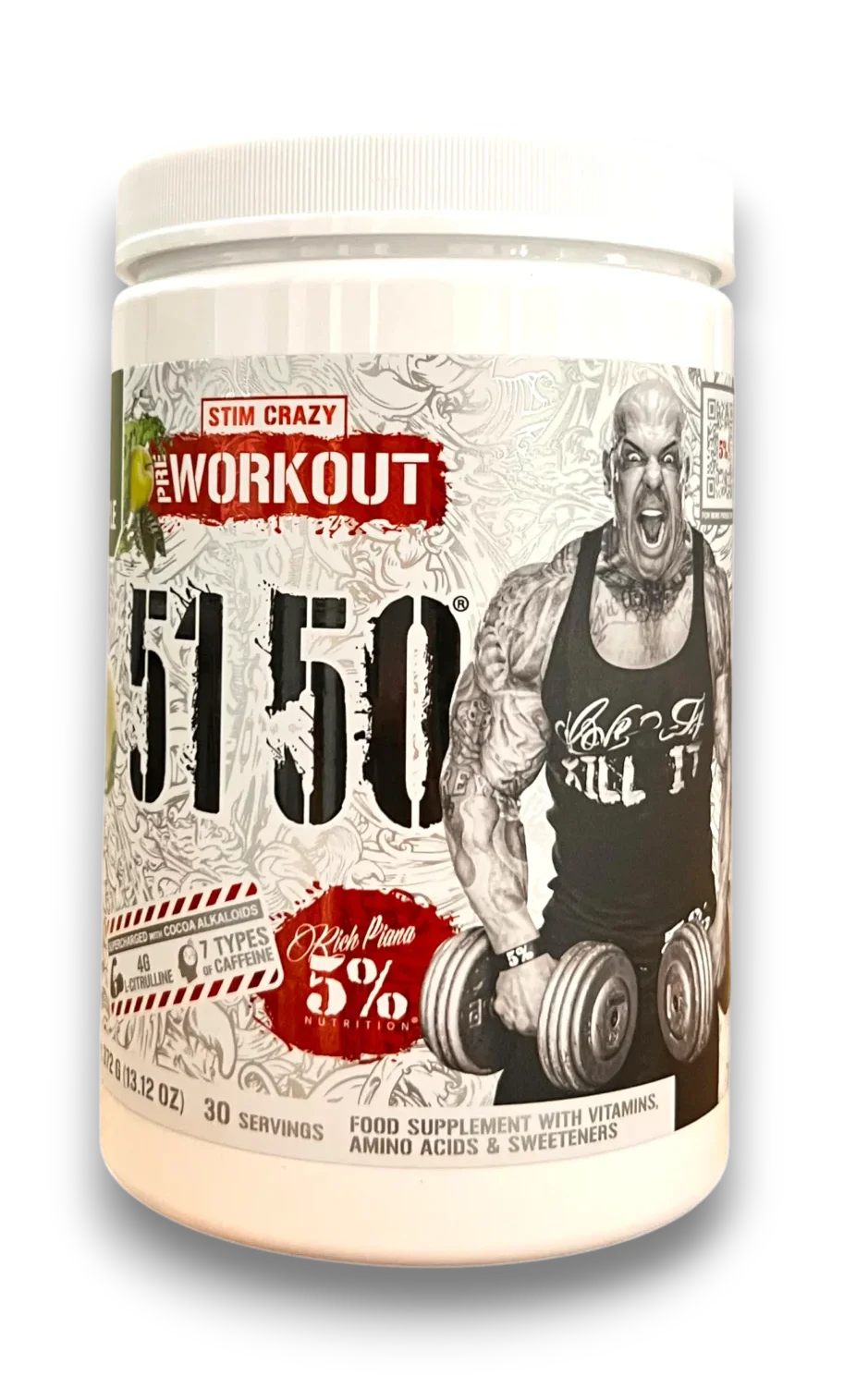 5150 Pre-Workout – Rich Piana 5% Nutrition.