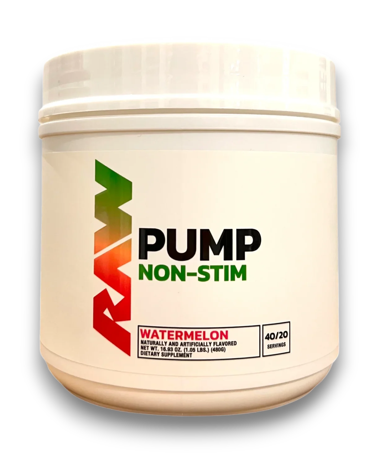 RAW Pump Non-Stim – Watermelon.
