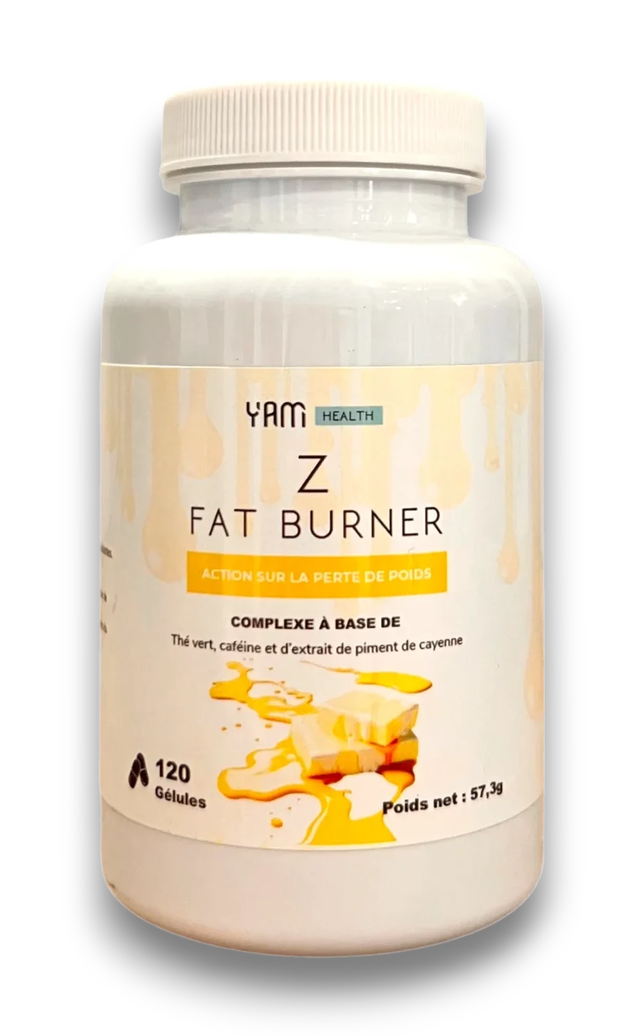 Yam Health Z Fat Burner, complément perte de poids 120 gélules.