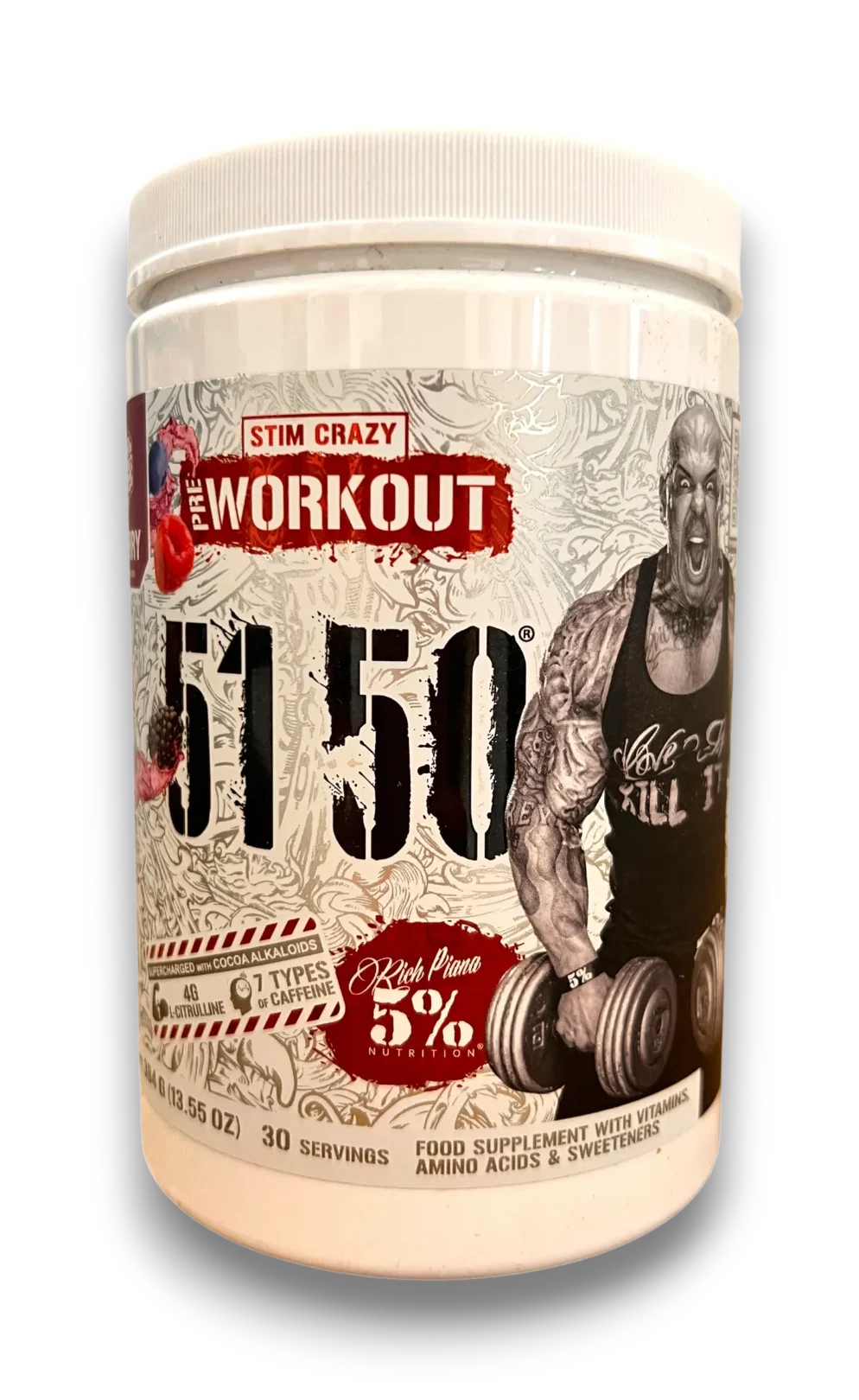 rich piana 5% nutrition 51/50