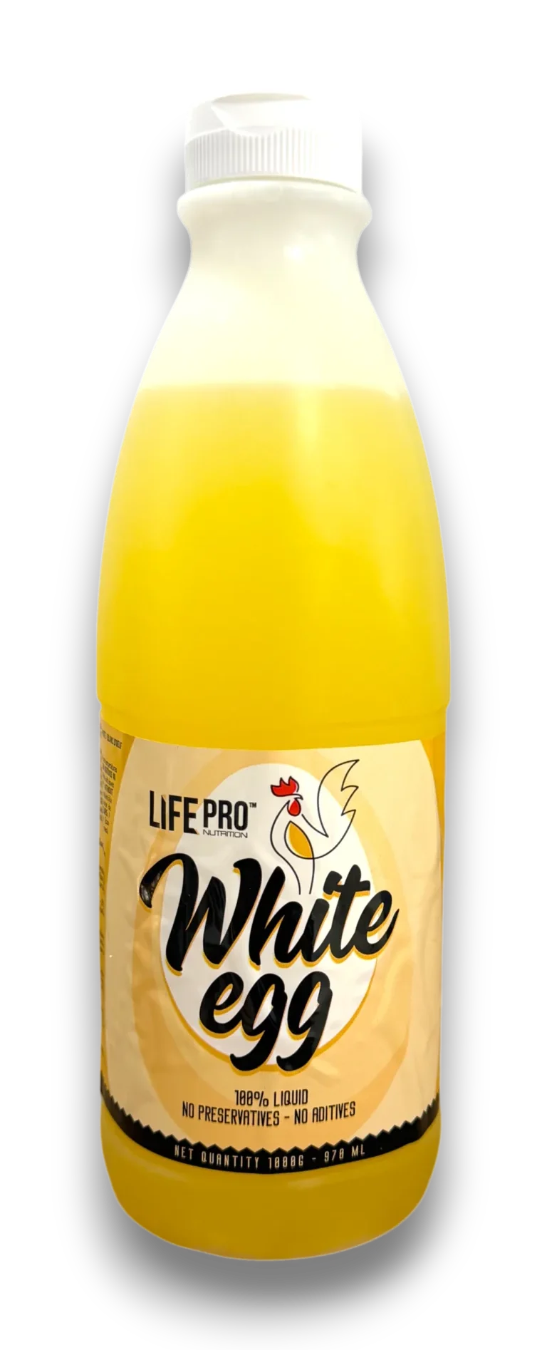 Blanc d’œuf liquide Life Pro Nutrition White Egg 100 % liquide sans additifs